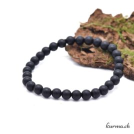 Bracelet Onyx mat 6-6,5mm