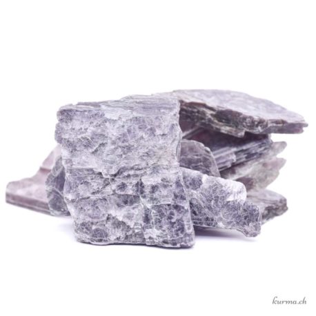 Acheter Lépidolite 6-7cm L - N°16917.6-4 dans la boutique en ligne Kûrma. Magasin suisse de pierre de qualité.