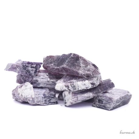 Acheter Lépidolite épais 4-5cm S - N°16917.4-1 dans la boutique en ligne Kûrma. Magasin suisse de pierre de qualité.