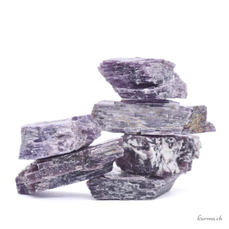 Acheter Lépidolite épais 5.5-6-7cm XL - N°16917.7-4 dans la boutique en ligne Kûrma. Magasin suisse de pierre de qualité.