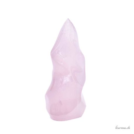 Acheter Menhir Quartz Rose - N°8447-4 dans la boutique en ligne Kûrma. Magasin suisse de pierre de qualité.
