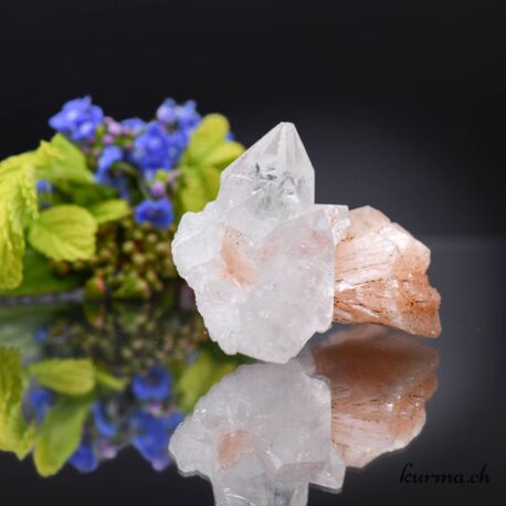 Stilbite et Apophyllite - Minéraux - 18gr