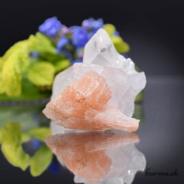 Stilbite et Apophyllite - Minéraux - 18gr