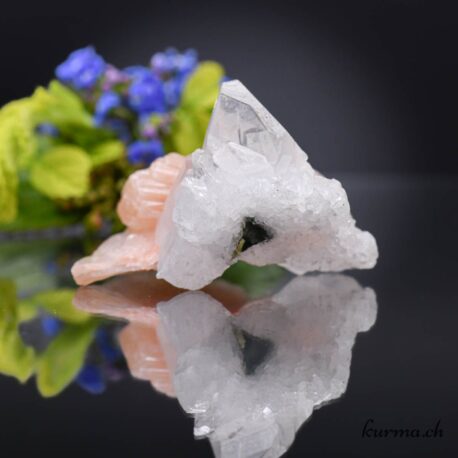 Stilbite et Apophyllite - Minéraux - 18gr