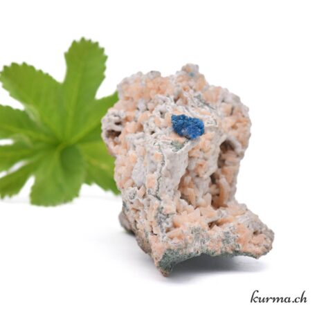 Heulandite et Cavansite - Minéraux - 95gr