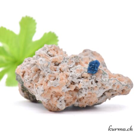 Heulandite et Cavansite - Minéraux - 95gr