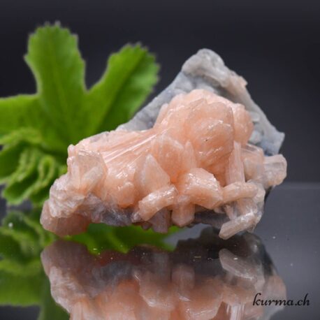 Stilbite sur Cacédoine - Minéraux - 61gr
