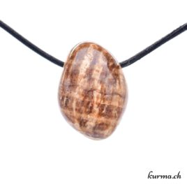 Aragonite brune – Collier en pierre – N°8547.5