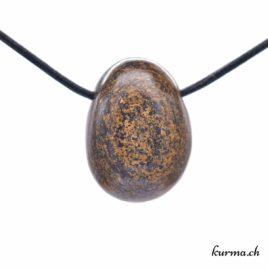 Bronzite – Bijou en pierre percée – N°10262.2