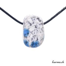 Jaspe K2 – Azurite et Granite – collier en pierre – N°10528.6
