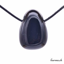 Obsidienne arc-en-ciel - Collier en pierre percée - N°10537.11 • pendentif obsidienne arc en ciel 10537.11 3 Obsidienne arc-en-ciel collier