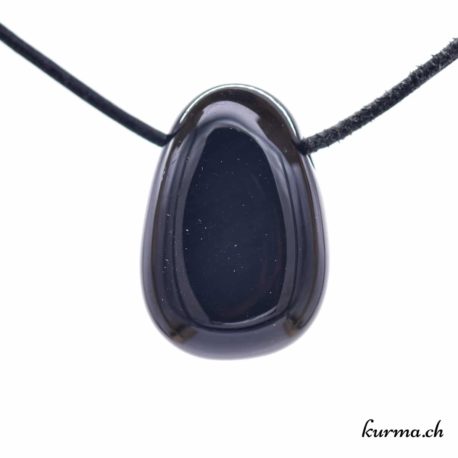 Pendentif Obsidienne Arc en Ciel - N°10537.9-3 disponible dans la boutique en ligne Kûrma. Votre Magasin de lithothérapie Suisse en ligne.