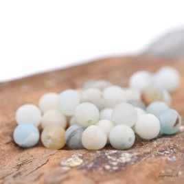 Perles en Amazonite 6mm