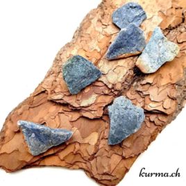Dumortiérite - Pierre brute de poche – 4 à 4.5cm – N°7456 • Dumortierite Pierre brute de poche 7456 1 Dumortiérite – Pierre brute de poche – 4 à 4.5cm – N°7456