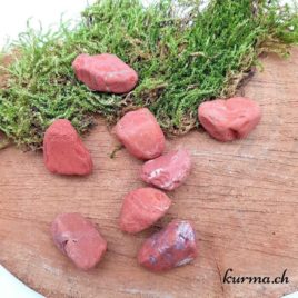 Jaspe rouge - Brute de poche – 3 à 3.5cm – N°7779.1 • Jaspe rouge Pierre brute de poche 7779.1 1 Jaspe rouge – Brute de poche – 3 à 3.5cm – N°7779.1