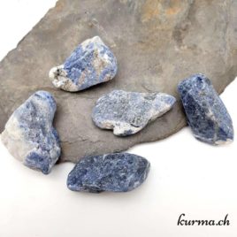 Sodalite - Pierre brute de poche – 4 à 5cm – N°6906.2 • Sodalite Pierre brute de poche 6906.2 1 Sodalite – Pierre brute de poche – 4 à 5cm – N°6906.2