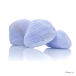 pierre roulee calcedoine bleue l no15188 6 1