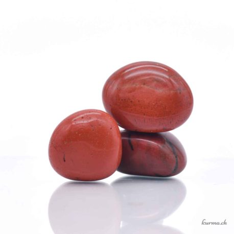 Pierre roulée Jaspe rouge S - N°5137.4-3 disponible en ligne et dans la boutique Kûrma. Votre magasin  de pierre et minéraux en Suisse