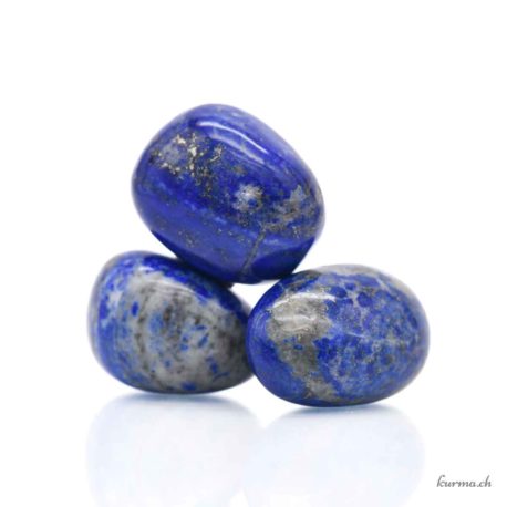 Pierre roulée Lapis Lazuli L - N°5810.6-2 disponible en ligne et dans la boutique Kûrma