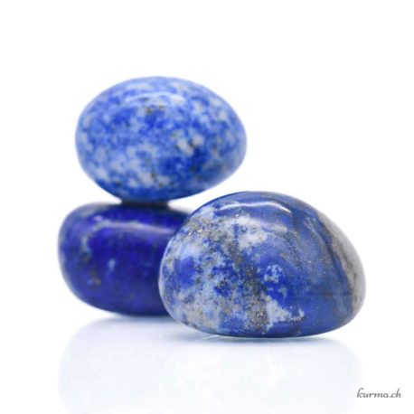 Pierre roulée Lapis Lazuli M - N°5810.5-1 disponible en ligne et dans la boutique Kûrma