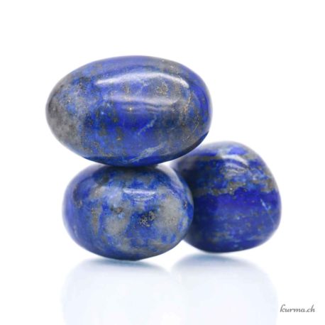 Pierre roulée Lapis Lazuli M - N°5810.5-2 disponible en ligne et dans la boutique Kûrma