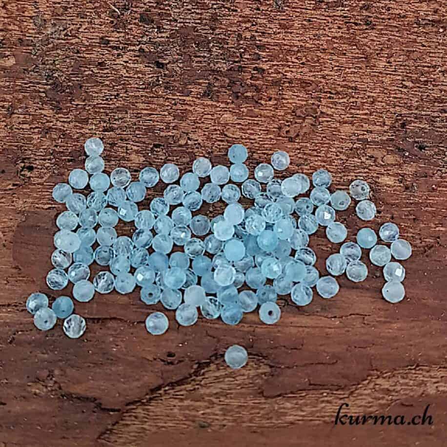 Perles Aigue-marine Qualité AA 6mm, 8mm, 10mm - Lot Neuf Pour Création Bijoux