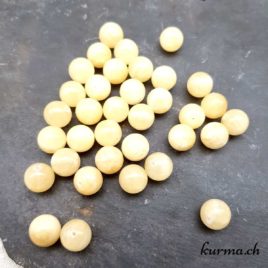 Calcite jaune – Perles 10-10.5mm – N°9194
