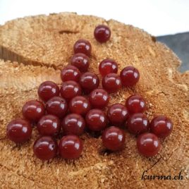 Cornaline agate - Perles 10mm - N°9235 • Cornaline Agate Perles 10mm 9235 3 Cornaline agate – Perles 10mm – N°9235