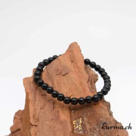 Bracelet Obsidienne larmes d'Apache - 6mm - N°9260 • obsidienne larme dapache bracelet 6mm 9260 1 Bracelet Obsidienne larmes d'Apache