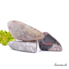 Agate Crazy Lace - Pierre roulée - Taille S