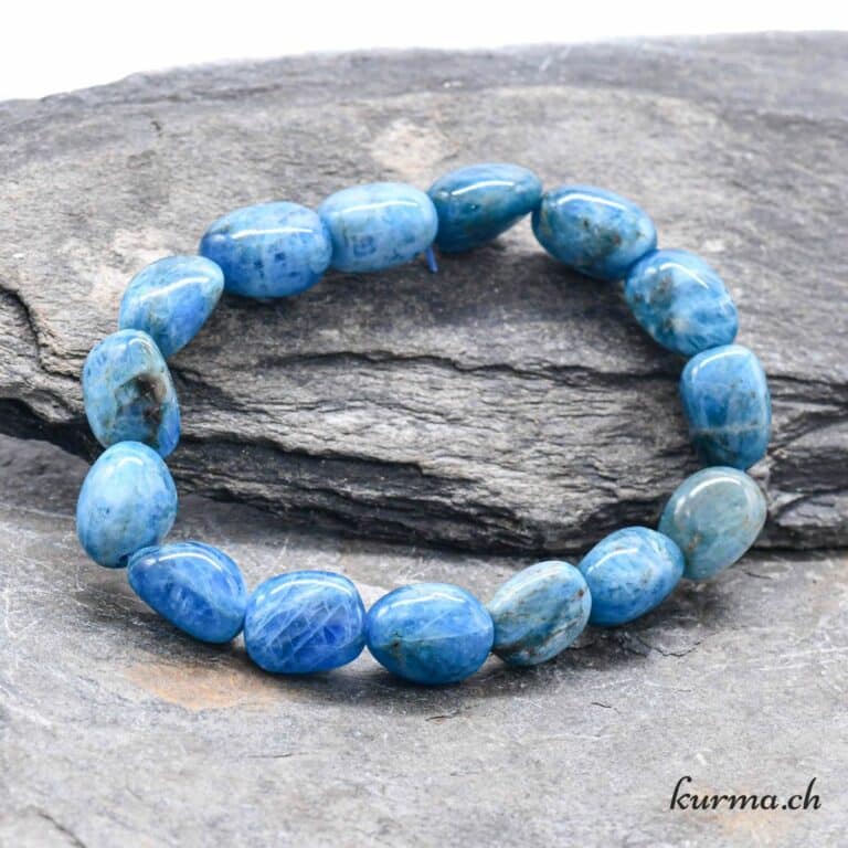Bracelet en Sodalite et Pierre de Lave