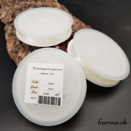 Fil élastique 1mm transparent - N°8273 • fil elastique 1mm 8273 1 fil élastique 1mm