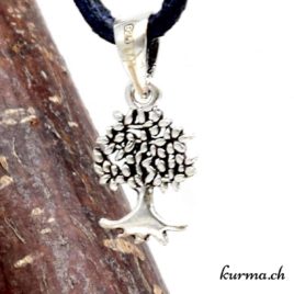 Pendentif arbre de vie - Argent 925 patiné - N°9308 • pendentif arbre de vie 8x13mm 9308 2 Pendentif arbre de vie