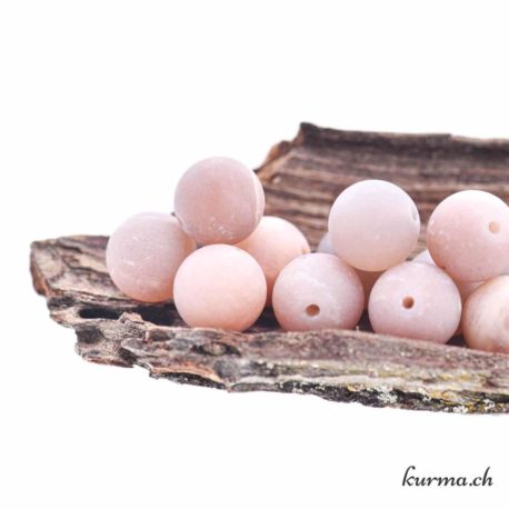Perle Pierre de Lune Matte Crème Marron gr - Nº12927-1 disponible dans la boutique en ligne Kûrma. Votre magasin de pierre et minéraux en suisse