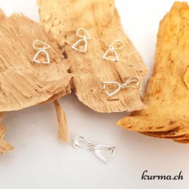 Bélière à pince 4mm - Argent 925 - N°9499 • beliere a pince 4mm argent 925 9499 1 bélière à pince