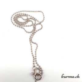 Chaine boule en argent 925 • chaine boule argent 925 rhodie 9461 1 Chaine boule en argent 925