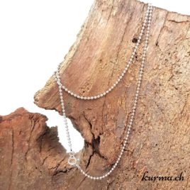 Chaine boule en argent 925 - 45cm rhodié • chaine boule argent 925 rhodie 9462 1 Chaine boule en argent 925 – 45cm rhodié