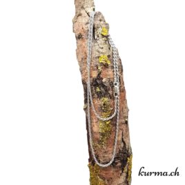 Chaine Torsadée en argent 925 - 45cm rhodié • chaine torsadee argent 925 rhodie 9471 1 chaine torsadée