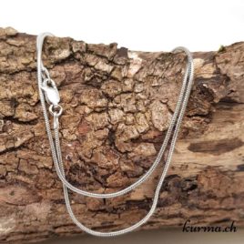 Collier serpent fin en argent 925 - 45cm rhodié • collier serpent argent 925 rhodie 9455 2 Collier serpent fin en argent 925 – 45cm rhodié