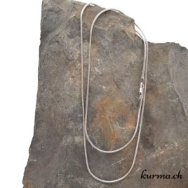 Collier serpent fin en argent 925 - 55cm rhodié • collier serpent argent 925 rhodie 9457 2 Collier serpent fin en argent 925 – 55cm rhodié