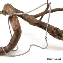Chaine Serpent rond en argent 925 • collier serpent argent925 rhodie 9475 1 Chaine Serpent rond en argent 925