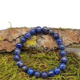 Bracelet Lapis-lazuli 8.5mm - N°9424 • lapis lazuli bracelet 8.5mm 9424 1 Bracelet Lapis-lazuli 9mm