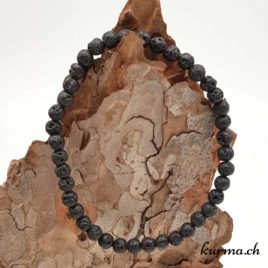 Bracelet Lave cirée 4.5-5mm - N°9428 • lave ciree bracelet 4.5 5mm 9428 1 Bracelet Lave cirée 5mm