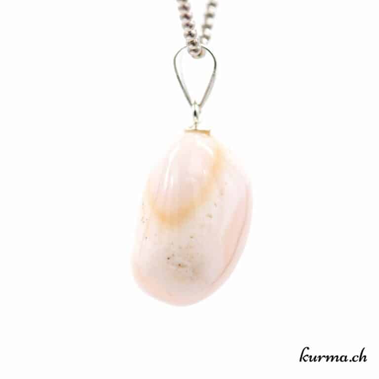 Collier En Argent Et Calcite Bleue, Saphir Naturel, Création Française Artisanale