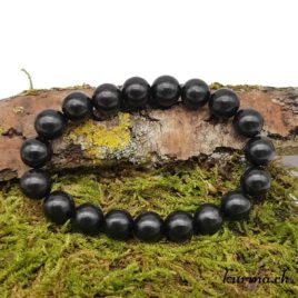 Bracelet Shungite 10-10.5mm - N°9432 • shungite bracelet 10 10.5mm 9432 2 Bracelet Shungite 10mm
