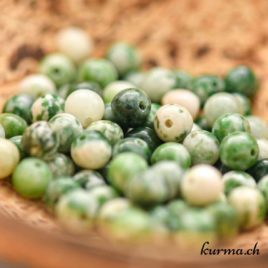 Perles Agate arborisée 5mm