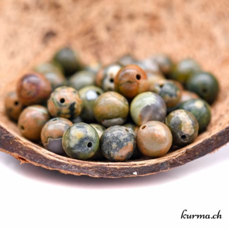 Perles Rhyolite 8mm