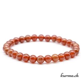 Hessonit-Granat-Armband 6-6.5mm