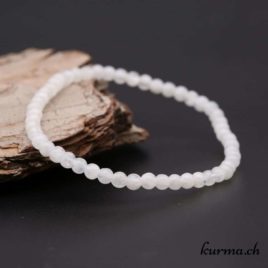 Bracelet Labradorite blanche 4mm - N°9781 • bracelet labradorite blanche 4mm n°9781 02 Bracelet Labradorite blanche 4mm