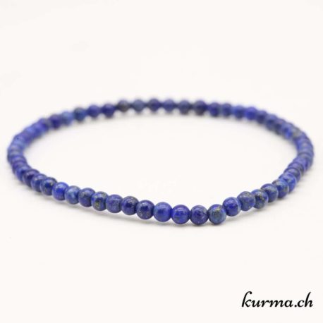 Bracelet Lapis-lazuli 3mm